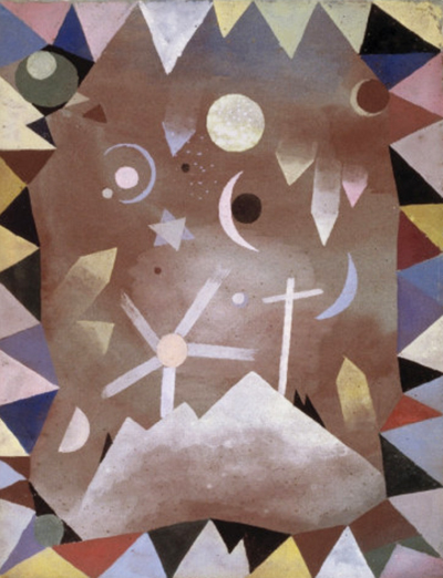 Above Mountain Summit Paul Klee